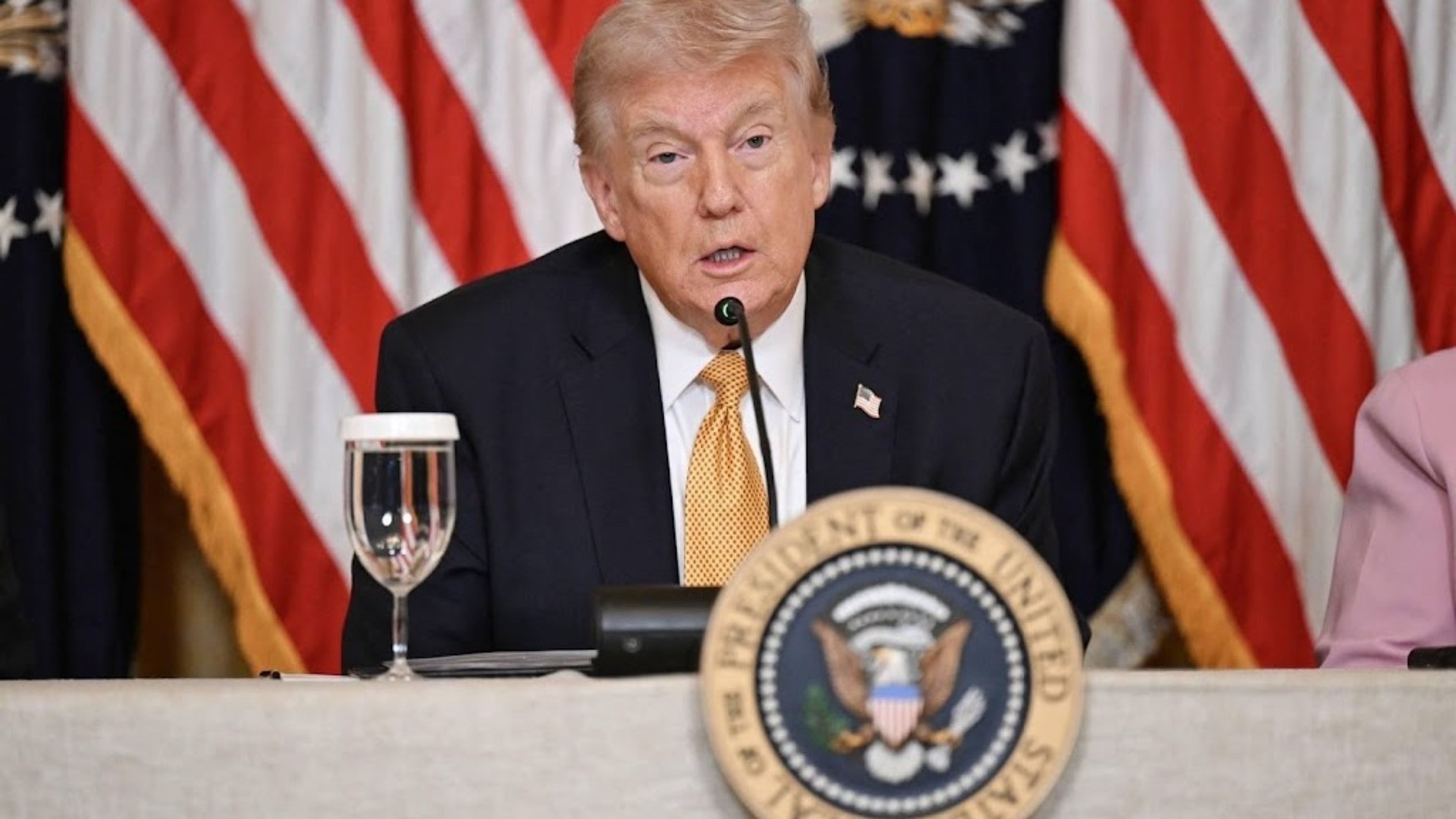 Trump again calls on countries to help in the Strait of Hormuz