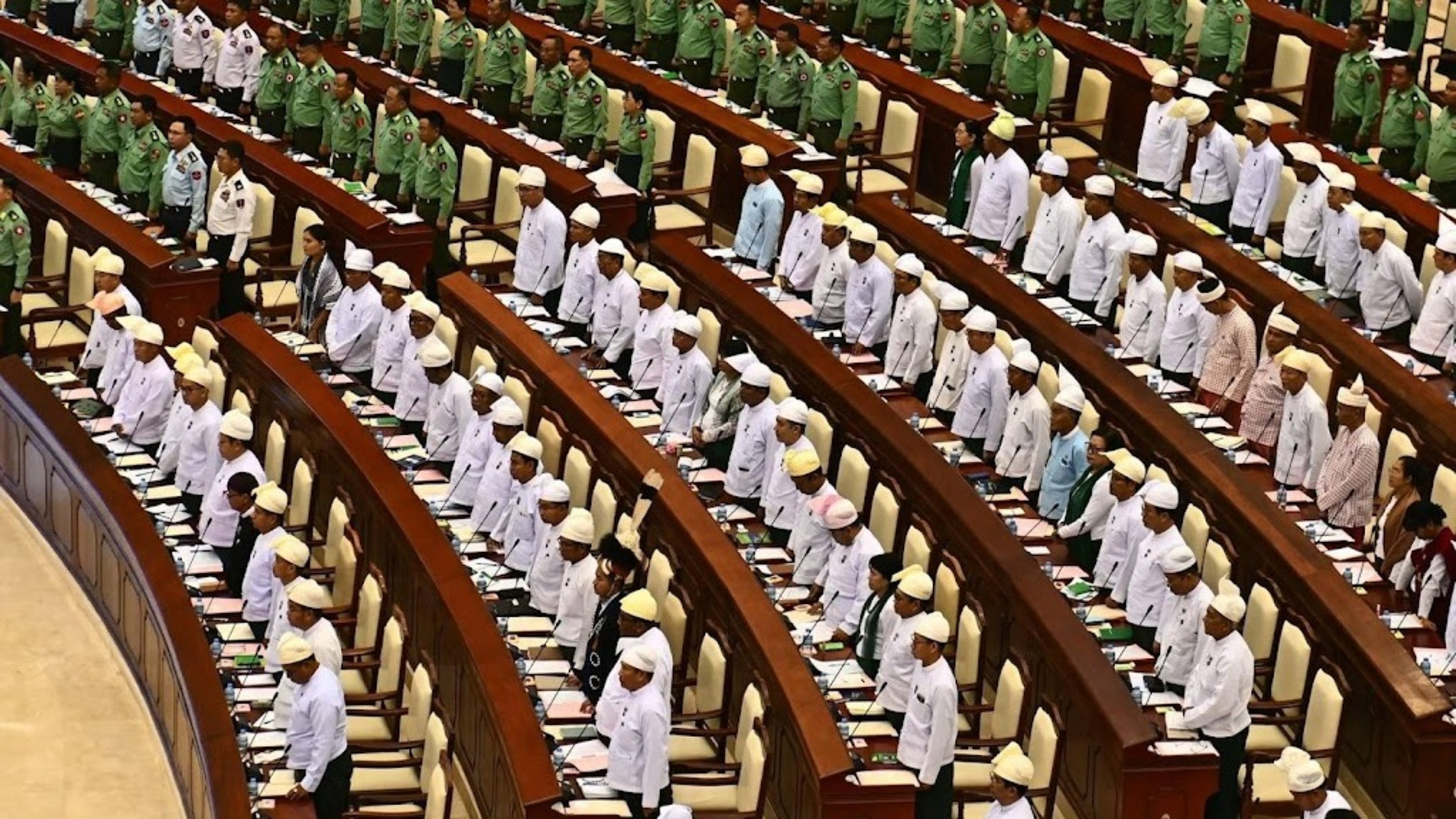 Myanmar parliament reconvenes years after coup