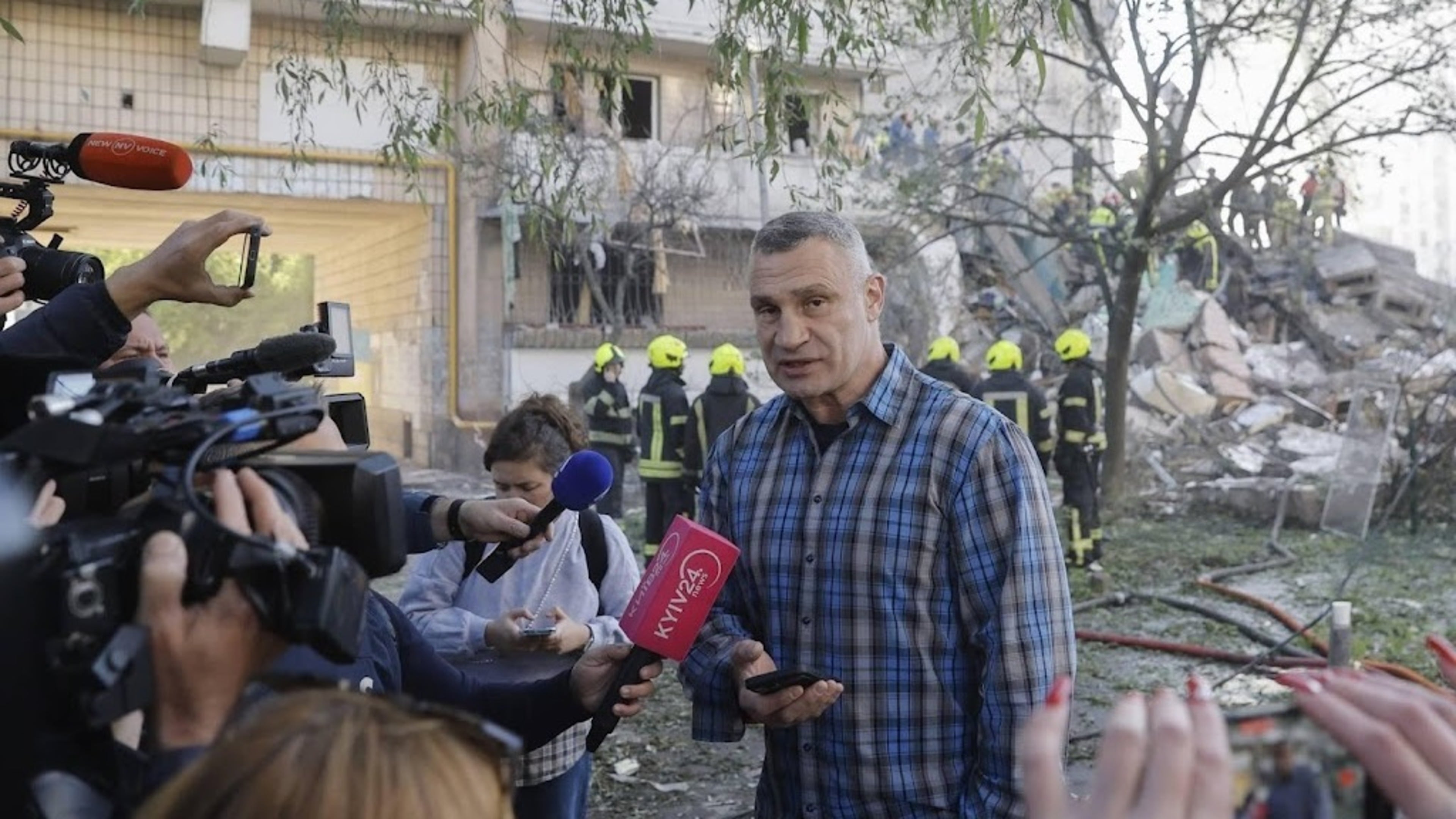Kyiv mayor: air attacks repelled
