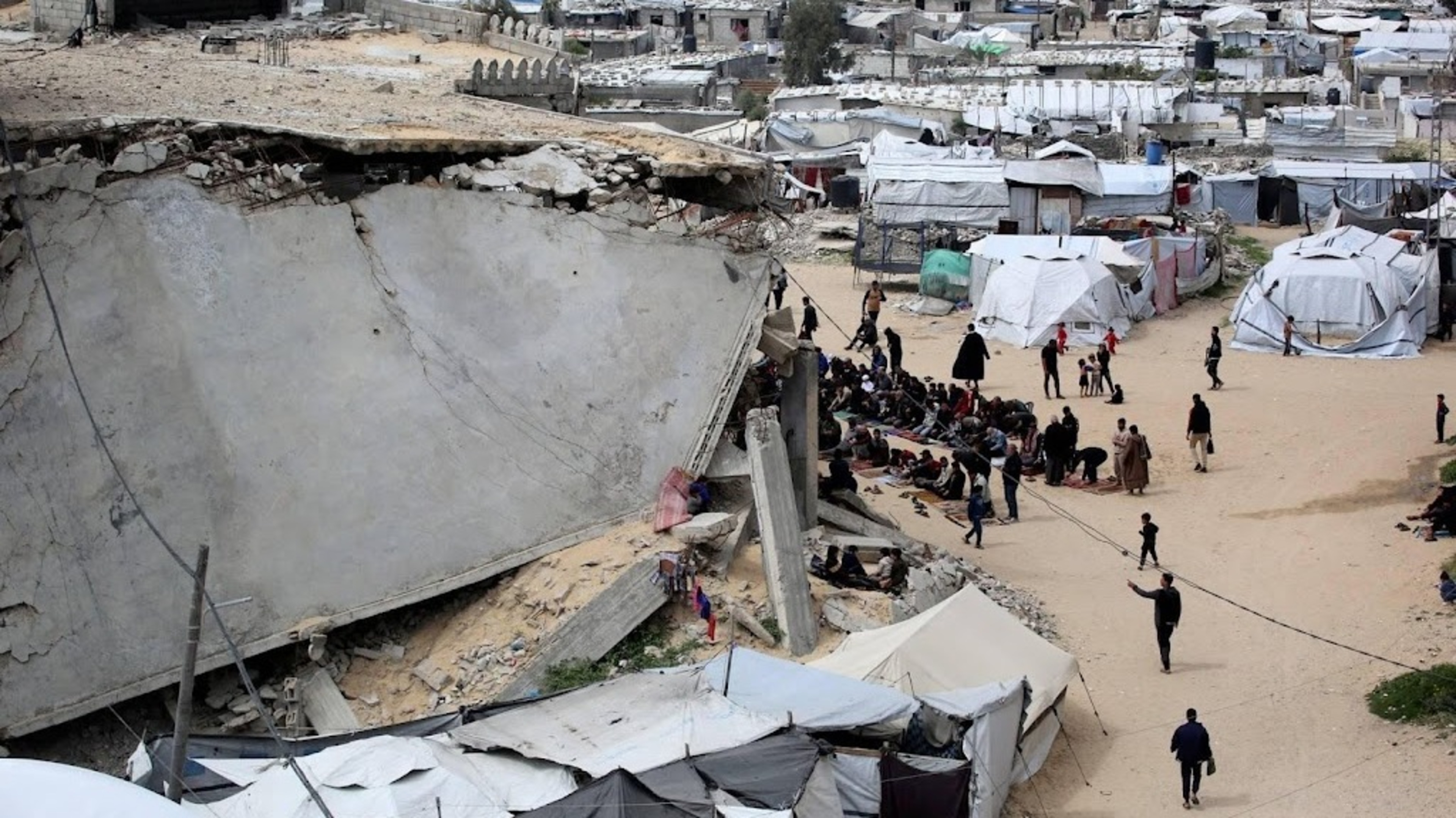 Eight killed in Israeli strike on police car in Gaza