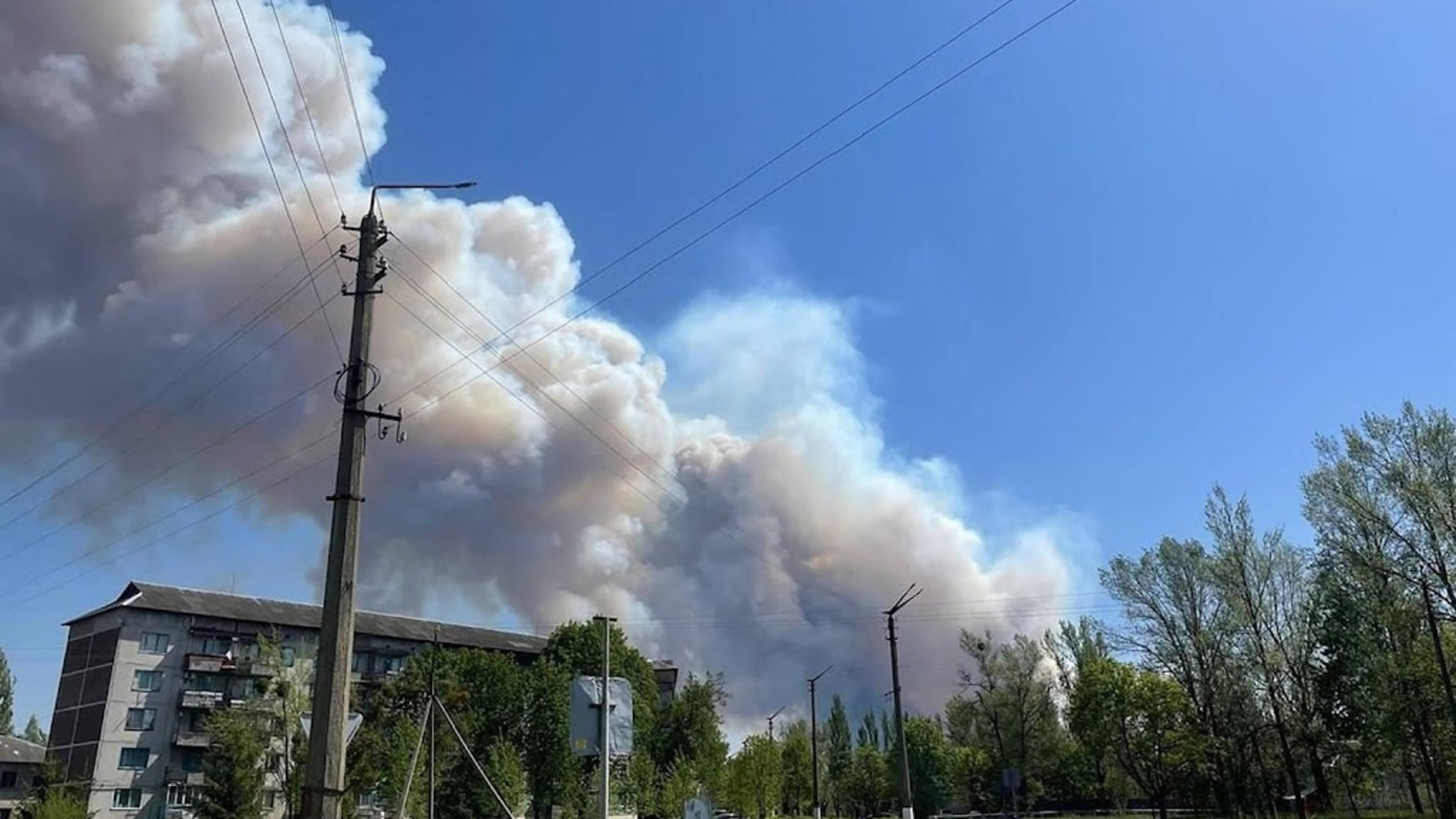 Ukraine reports drone attack on nuclear storage facility near Chernobyl