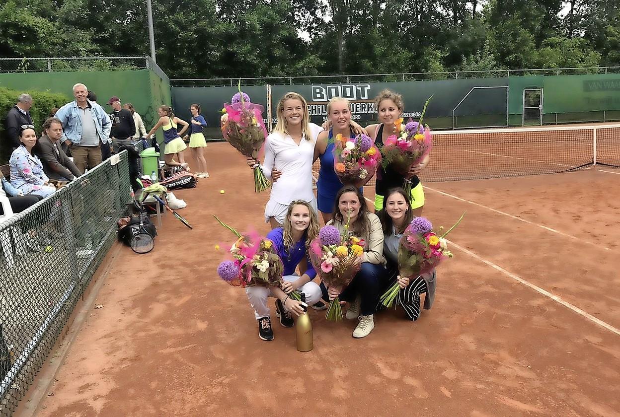 Tennissters Bijvanck Nederlands kampioen