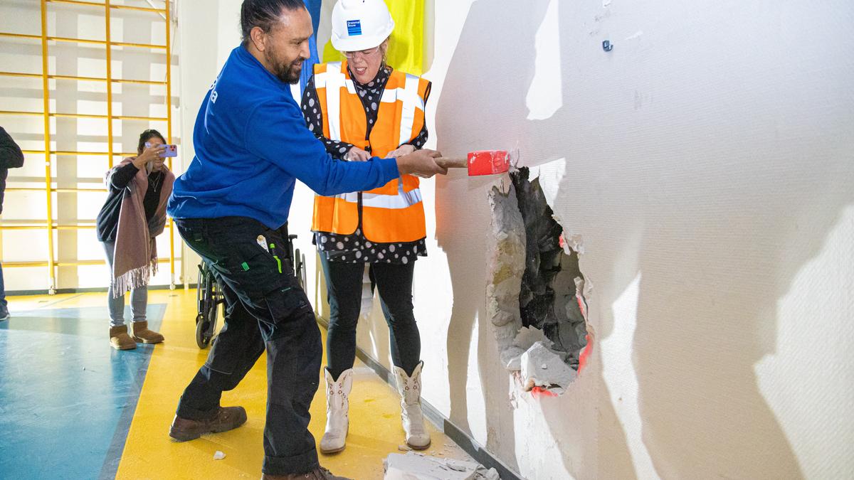 Zwembad en gymzaal Visio in Huizen maken plaats voor drie woongroepen ...