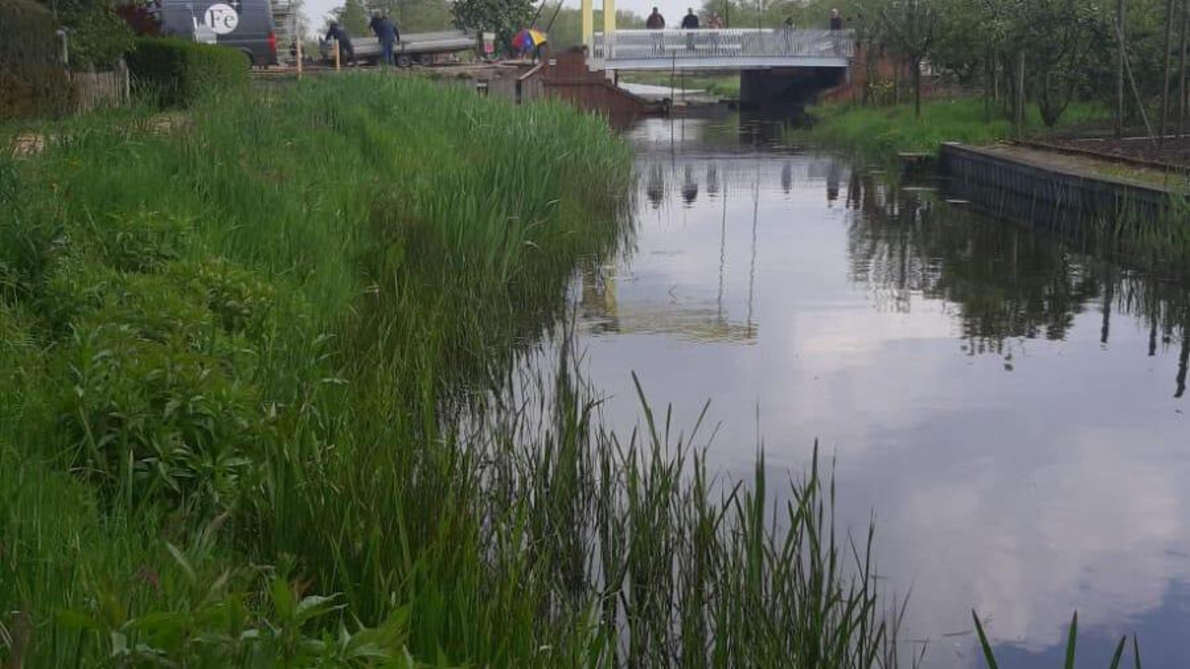 Nostalgie in optima forma: De Gele Brug in Ankeveen ziet er weer exact zo uit als een eeuw geleden
