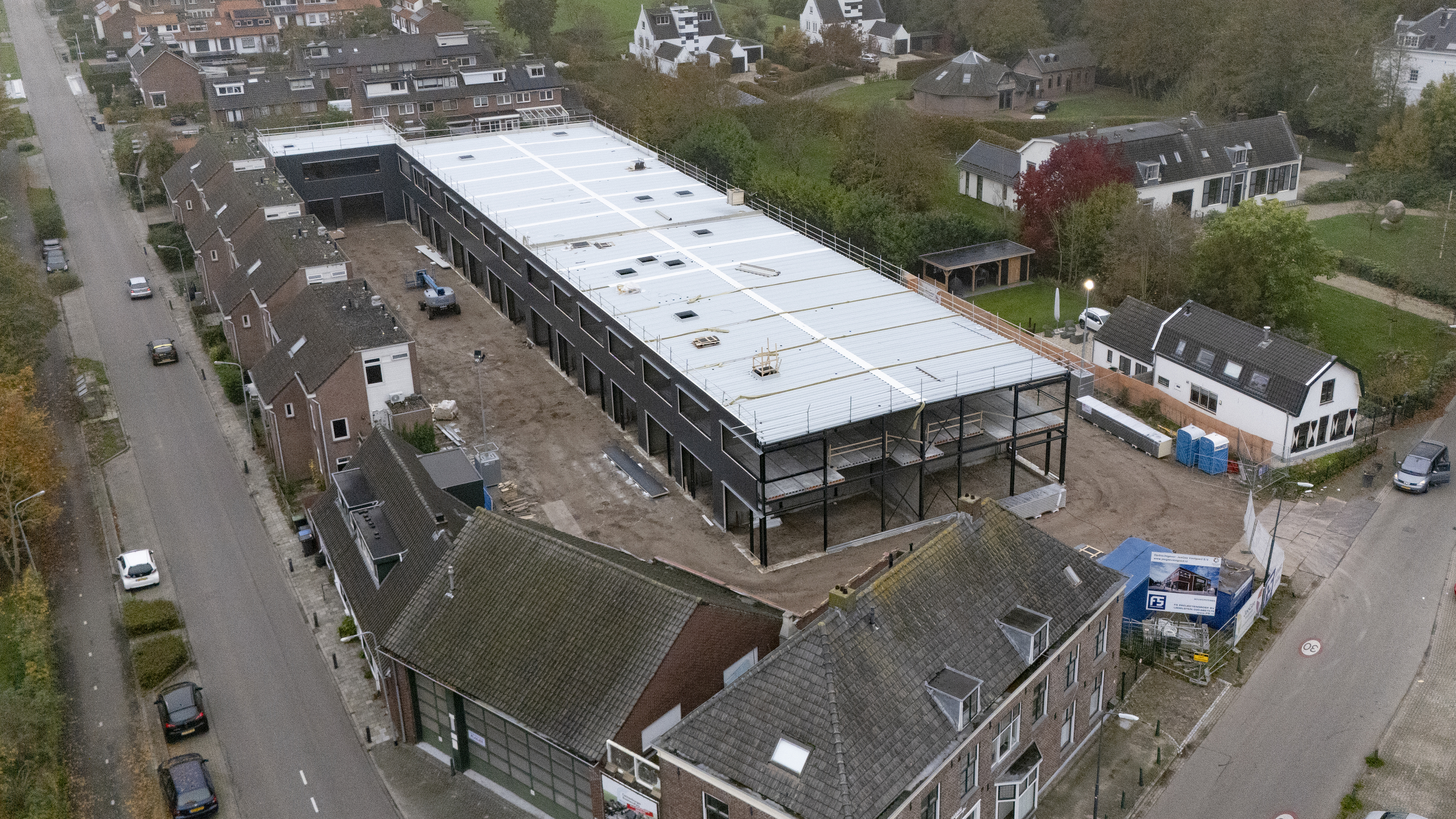 Contouren Businesspark Ankeveen zichtbaar, alle ruimtes inmiddels verkocht