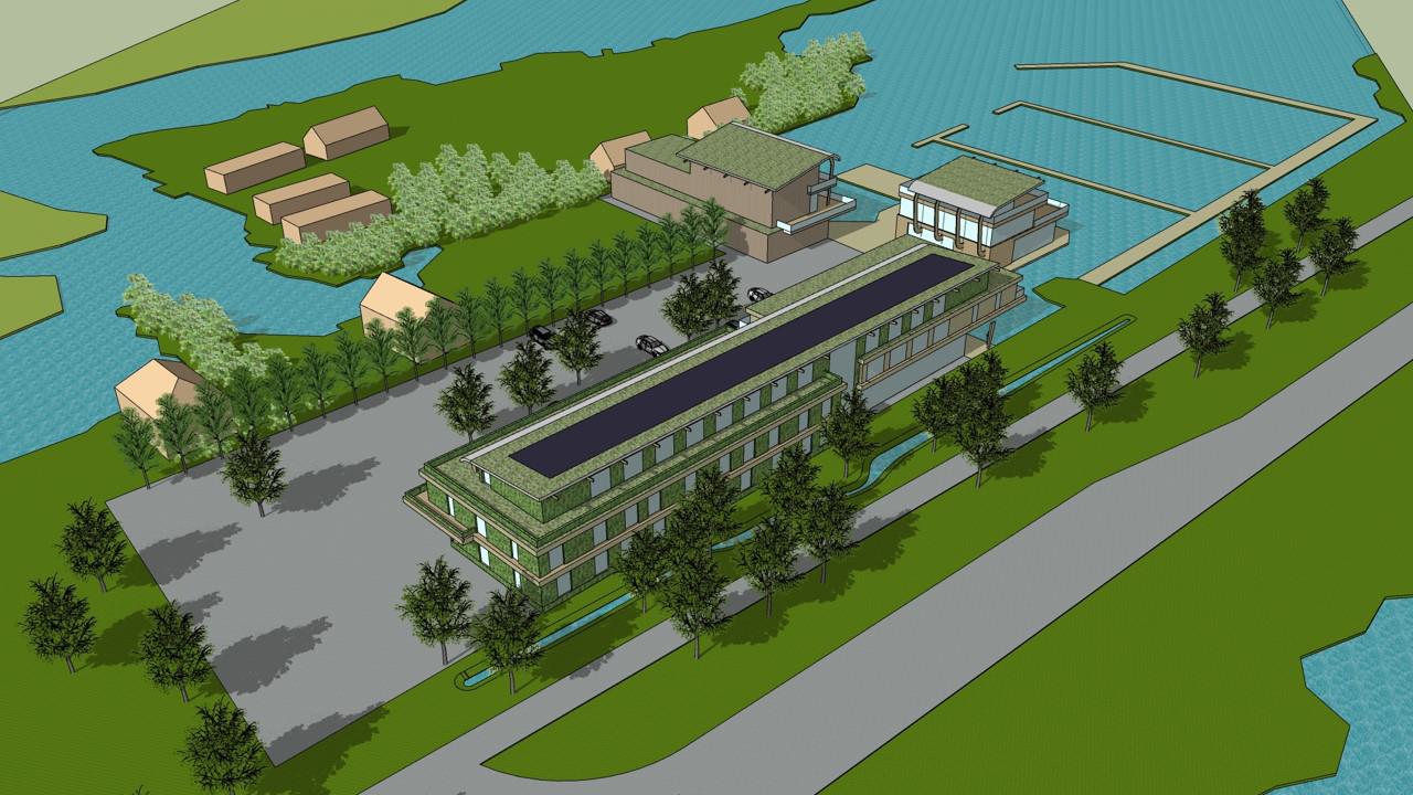 Vertraging voor hotel bij Ottenhome in Kortenhoef, maar eigenaar laat ambitieus plan niet los