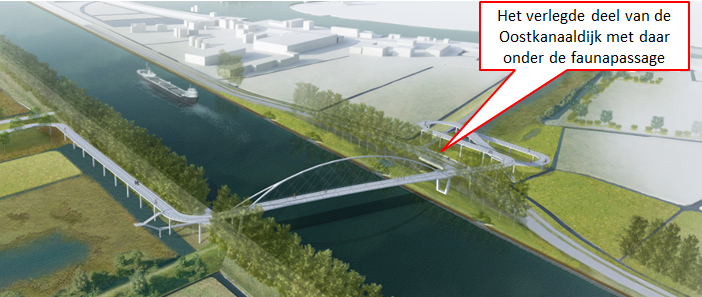 ’Ongelukkige’ afsluiting Kanaaldijk