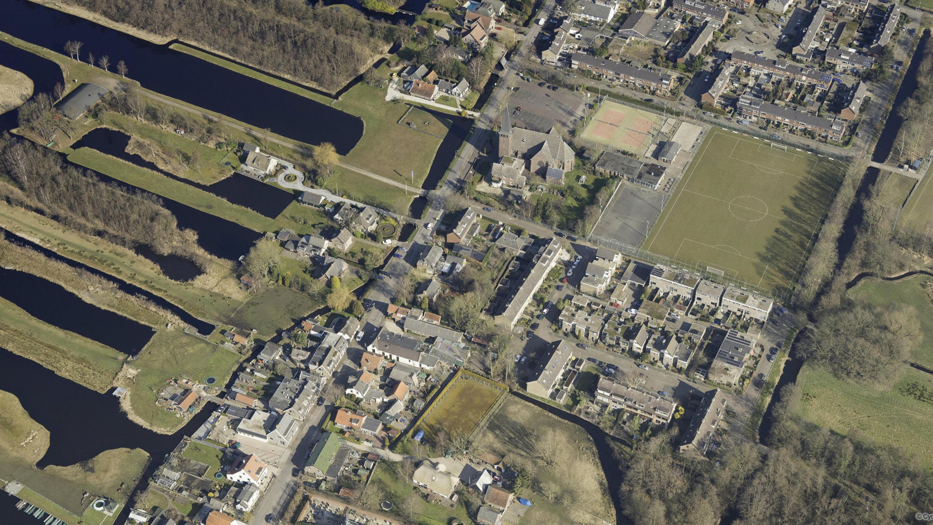 Weg over Stichts End in Ankeveen weken dicht