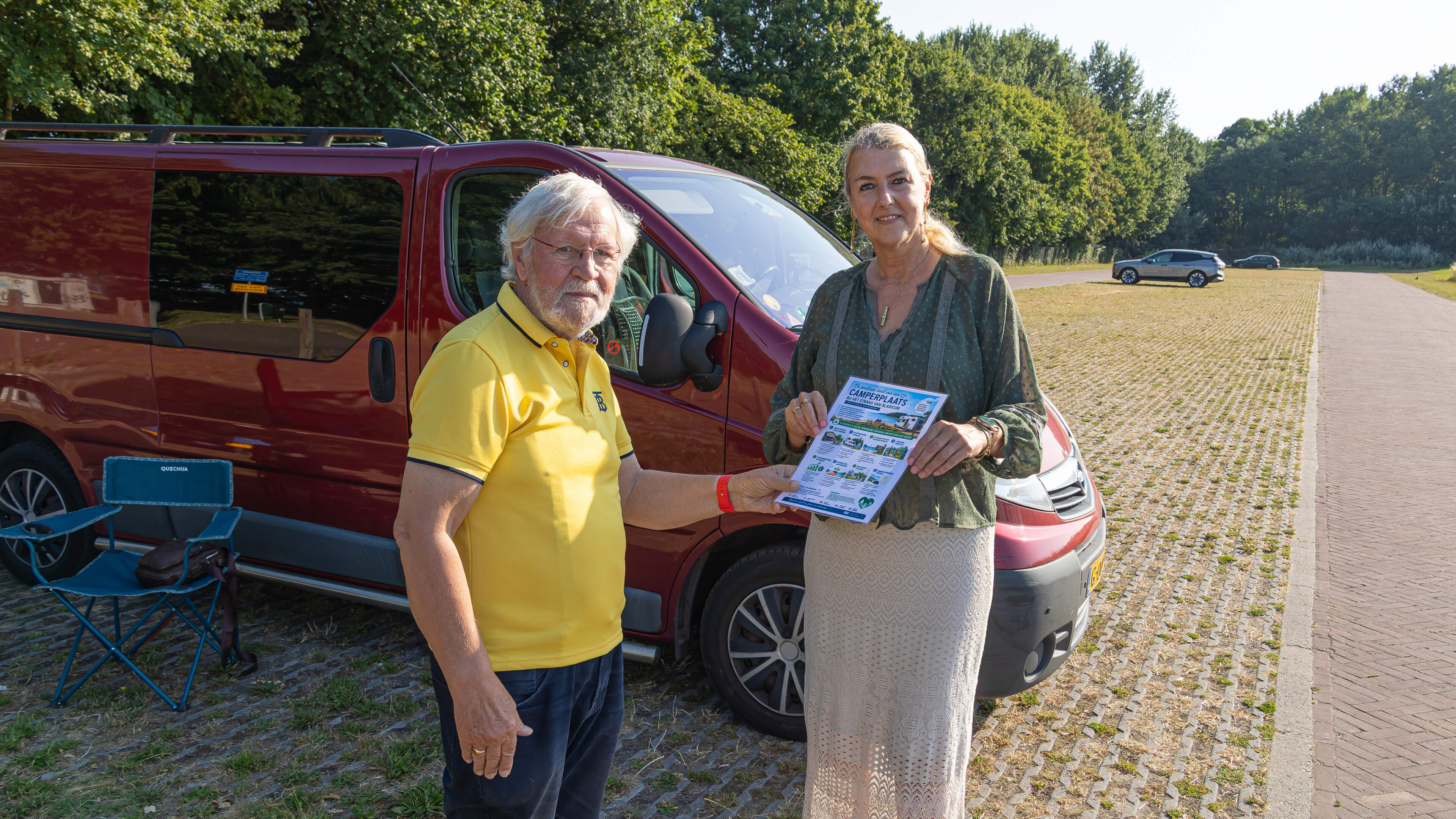 ’Een camperplaats kan Blaricum aantrekkelijker maken’. Het Geluid van Blaricum wil overnachten mogelijk maken bij Stichtse Strand