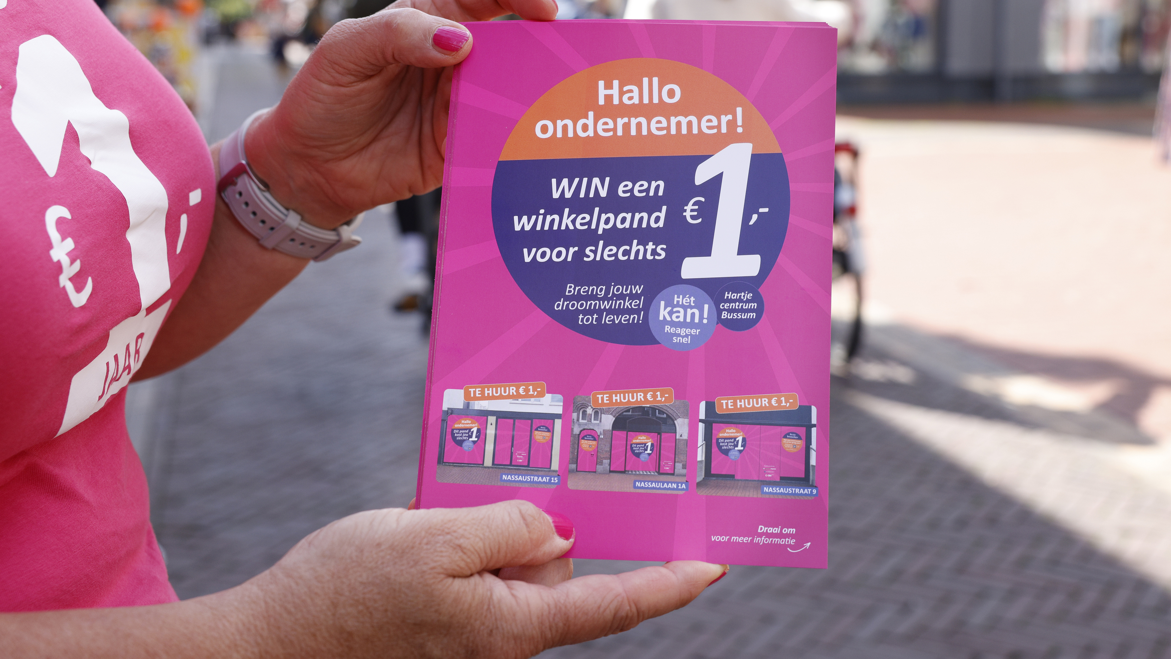 Onderneemster heeft twijfels over animo winkel te huur voor één euro per jaar