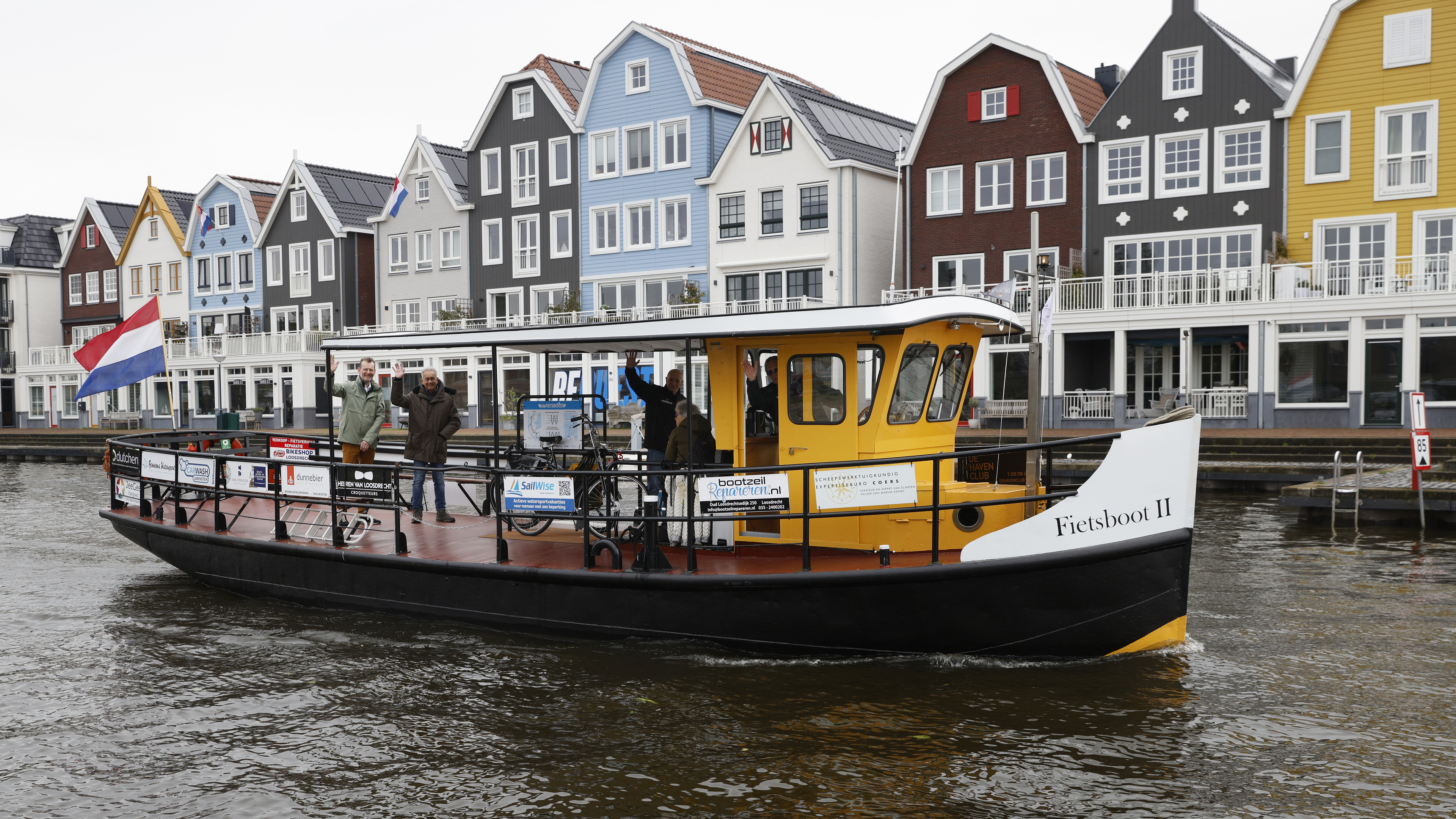Recreant onverminderd blij met Fietsboot Loosdrecht, impuls voor veerdiensten over de Vecht