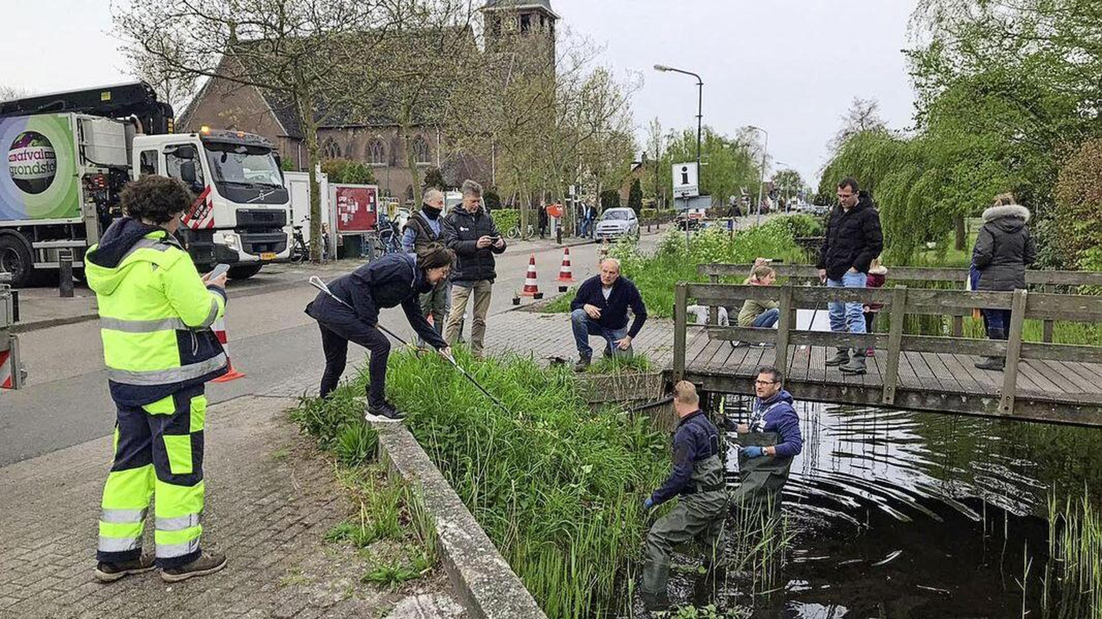 Ankeveners willen natuurlijke oevers aanleggen, en meer: digitale Dorpsavond Ankeveen honoreert zeve