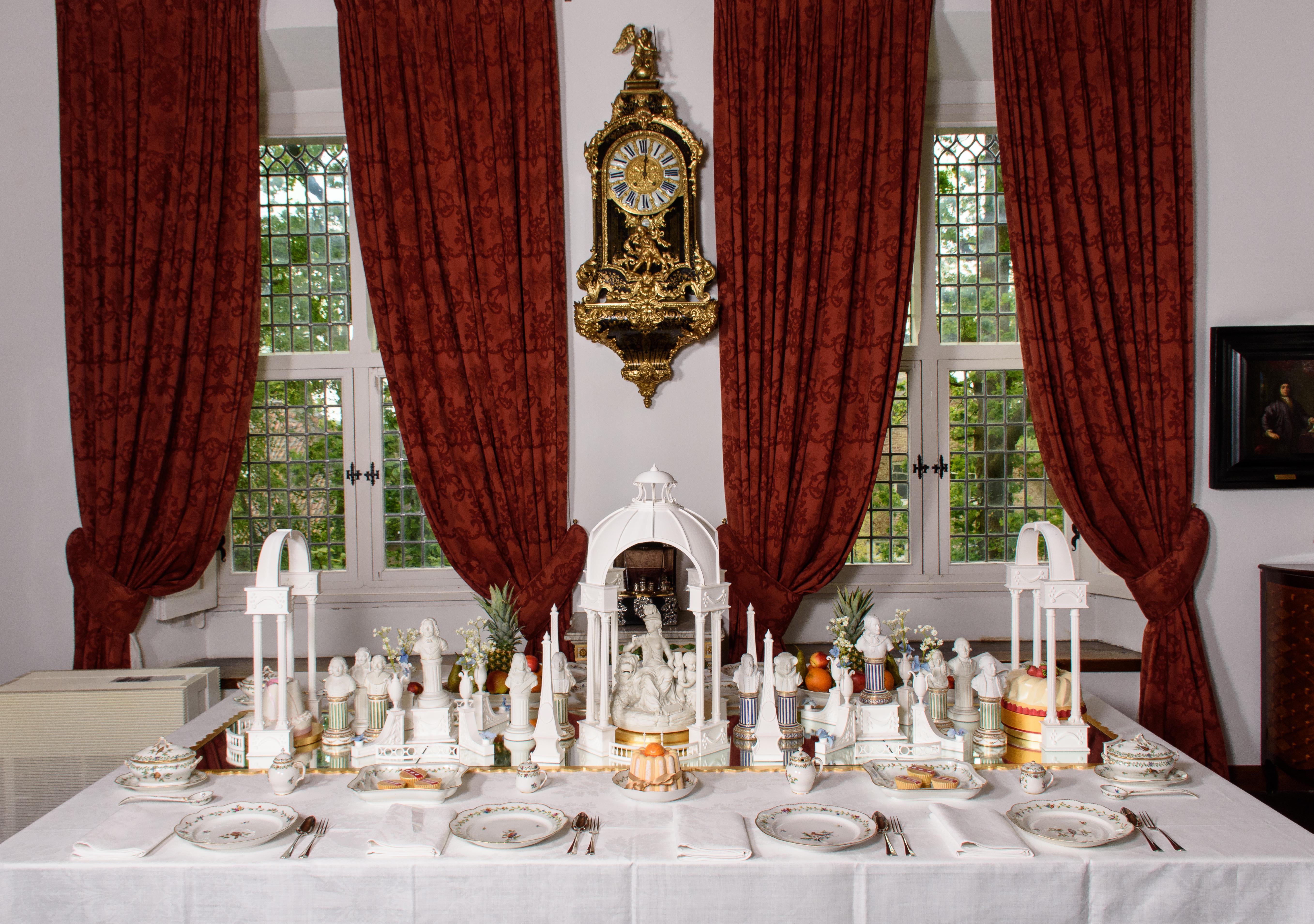 Etiquette-les in Loosdrechts kasteel