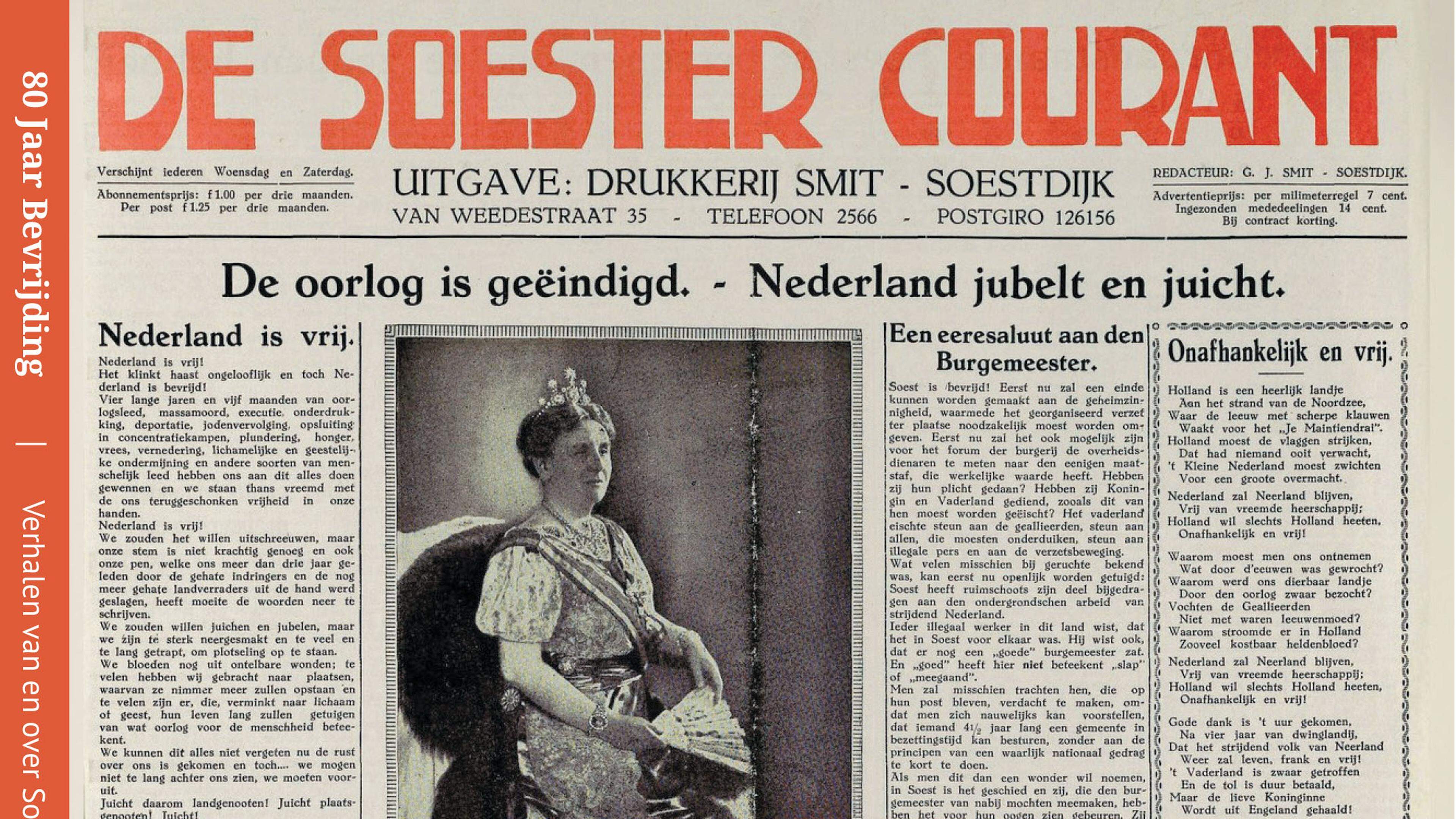 Speciale uitgave over Soest in de Tweede Wereldoorlog, scholiereneditie verschijnt over paar maanden