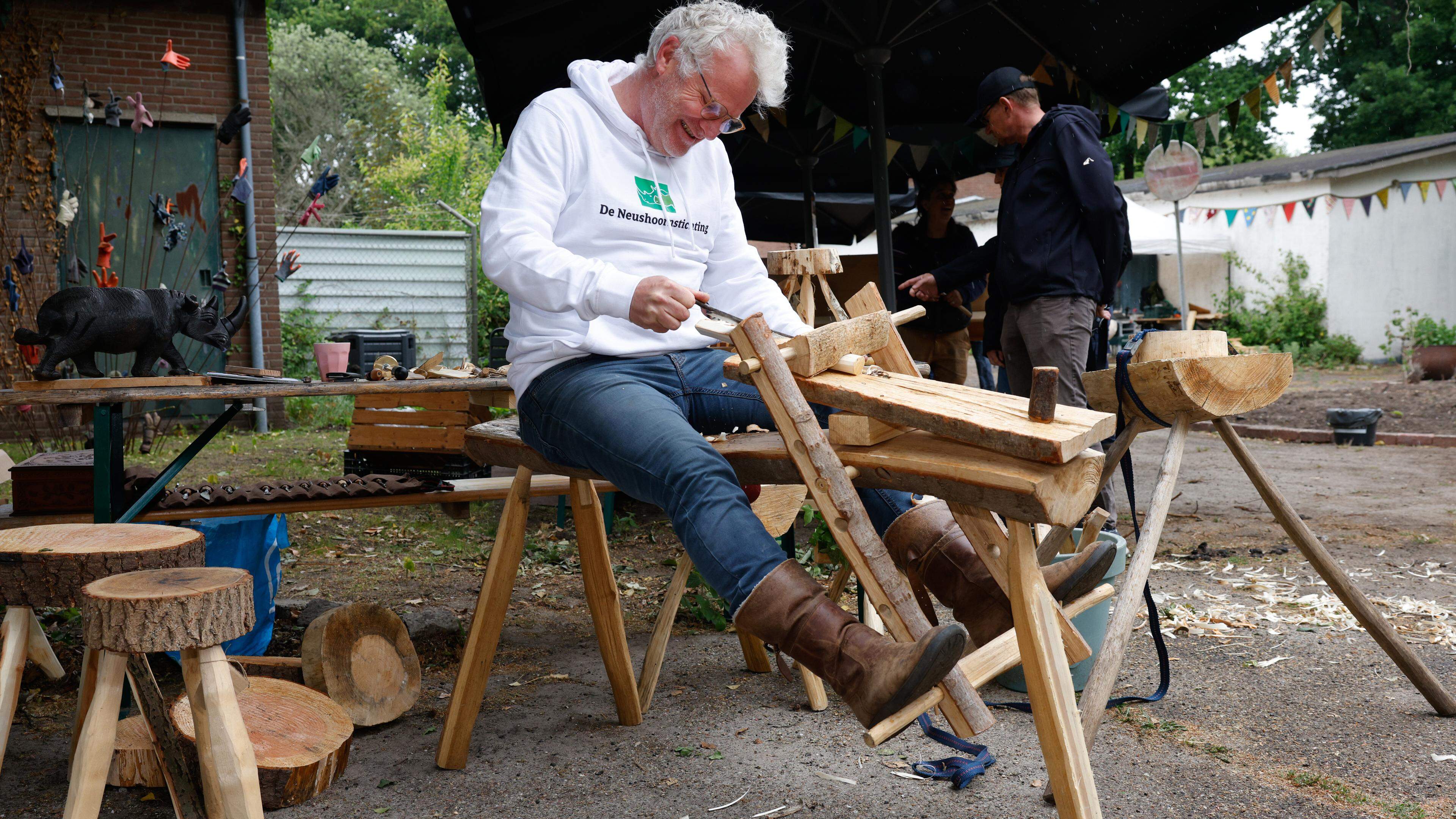 Bij het Opwaarts Upcylce Festival wordt recyclen tot ambacht verheven