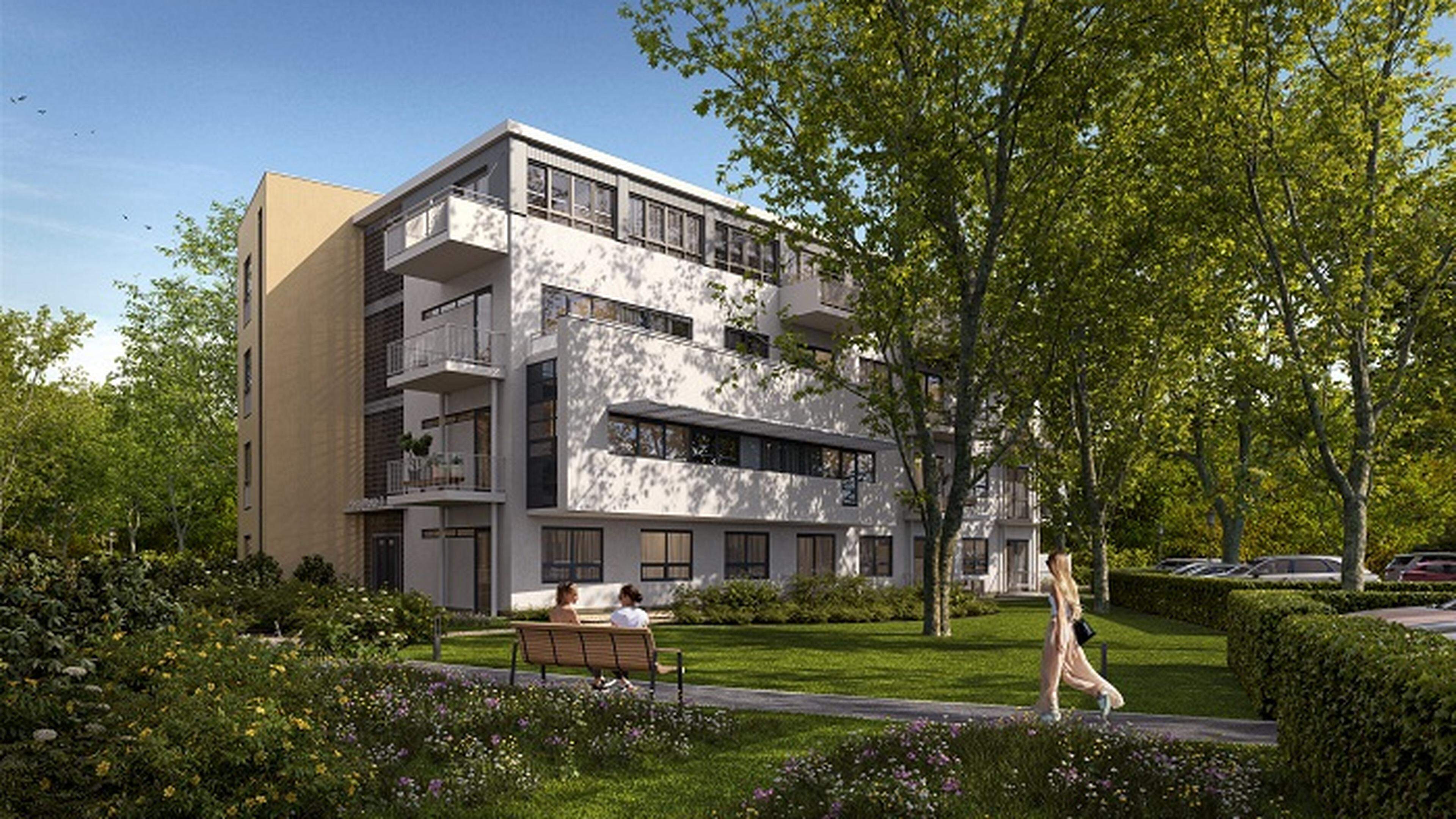 Ook derde Universal-gebouw nadert oplevering als woongebouw: dertig woningen gaan in de verhuur